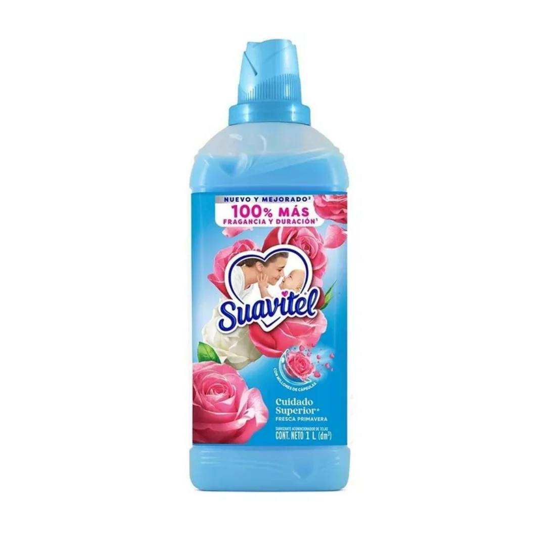 Suavitel Fabric Softener Cuidado Superior (25 oz)