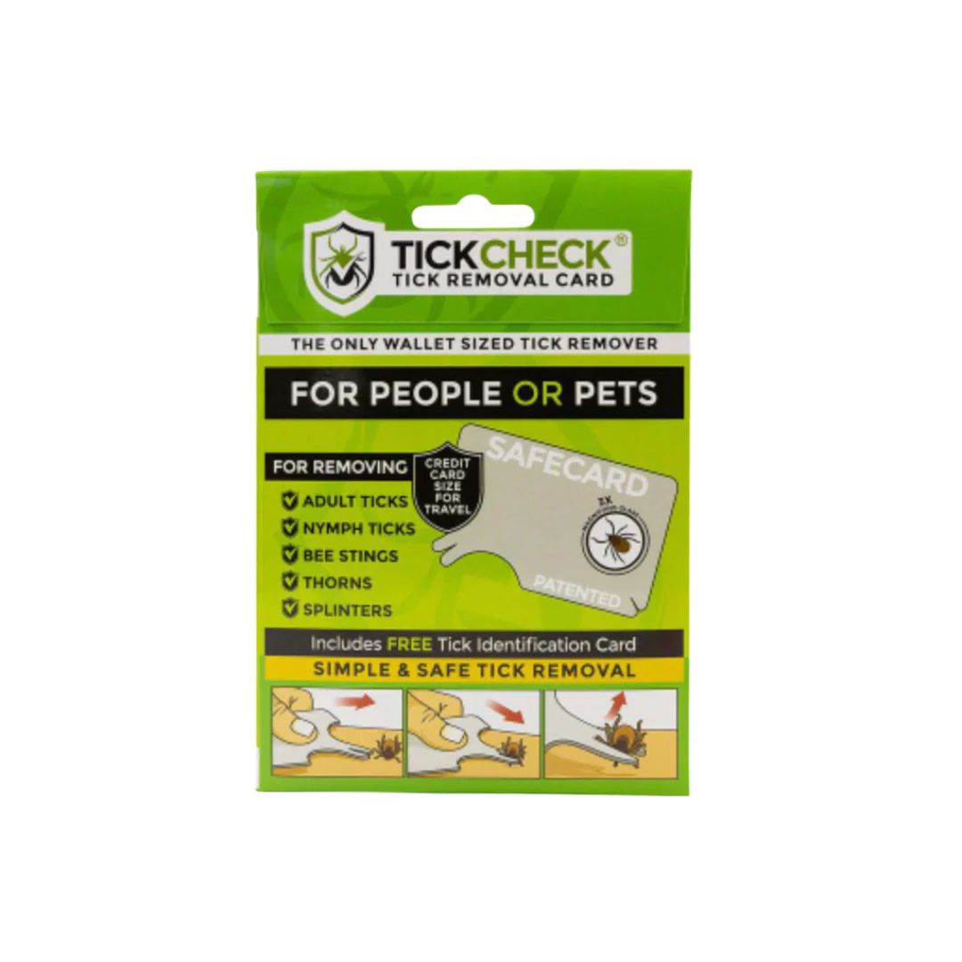 TC Wallet Sized Tick Remover Card