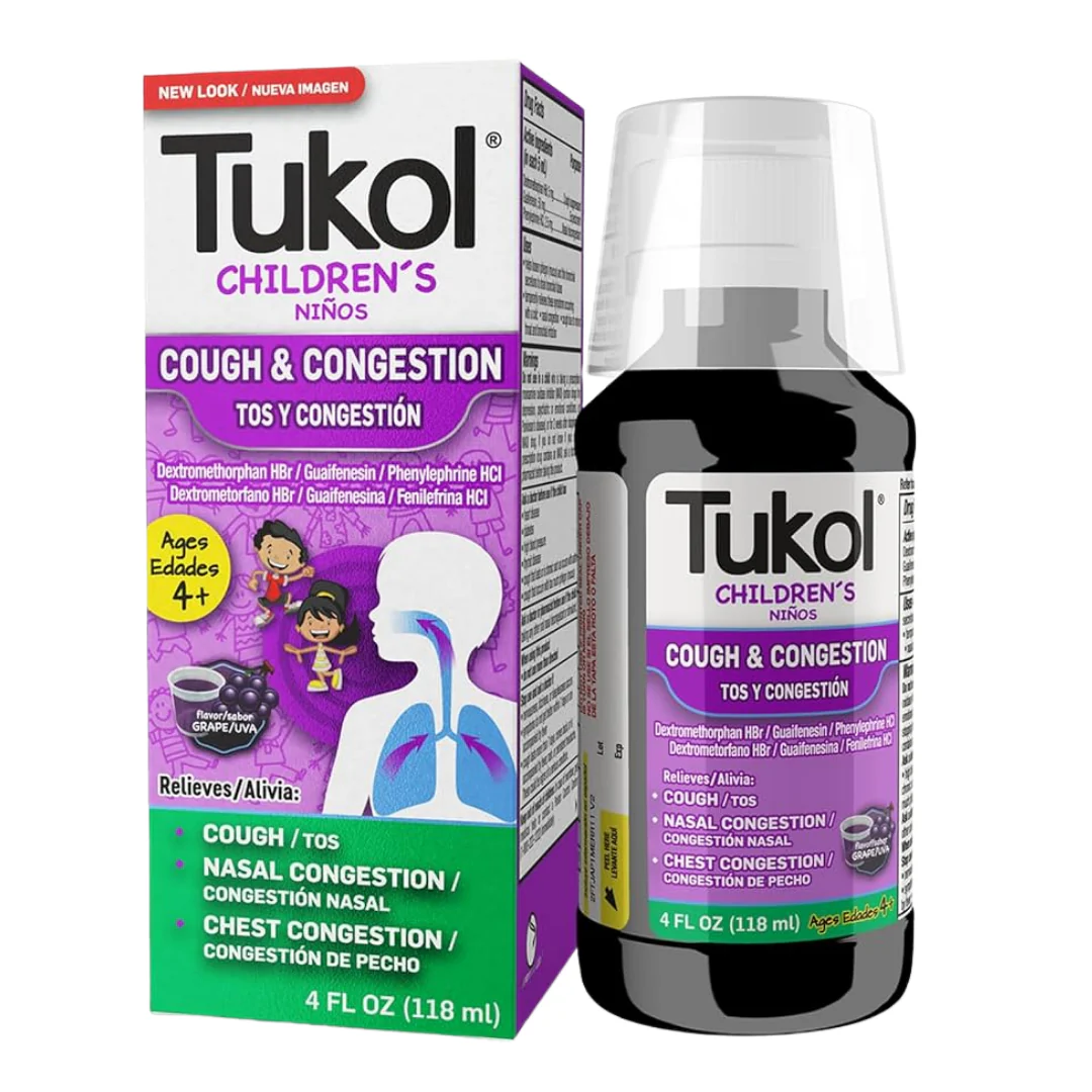 Tukol Children’s Cough Syrup Variety(4 oz) - Image 2