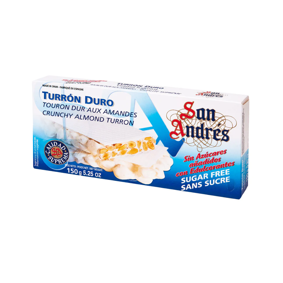 Turrón Sugar Free Crunchy (150g)