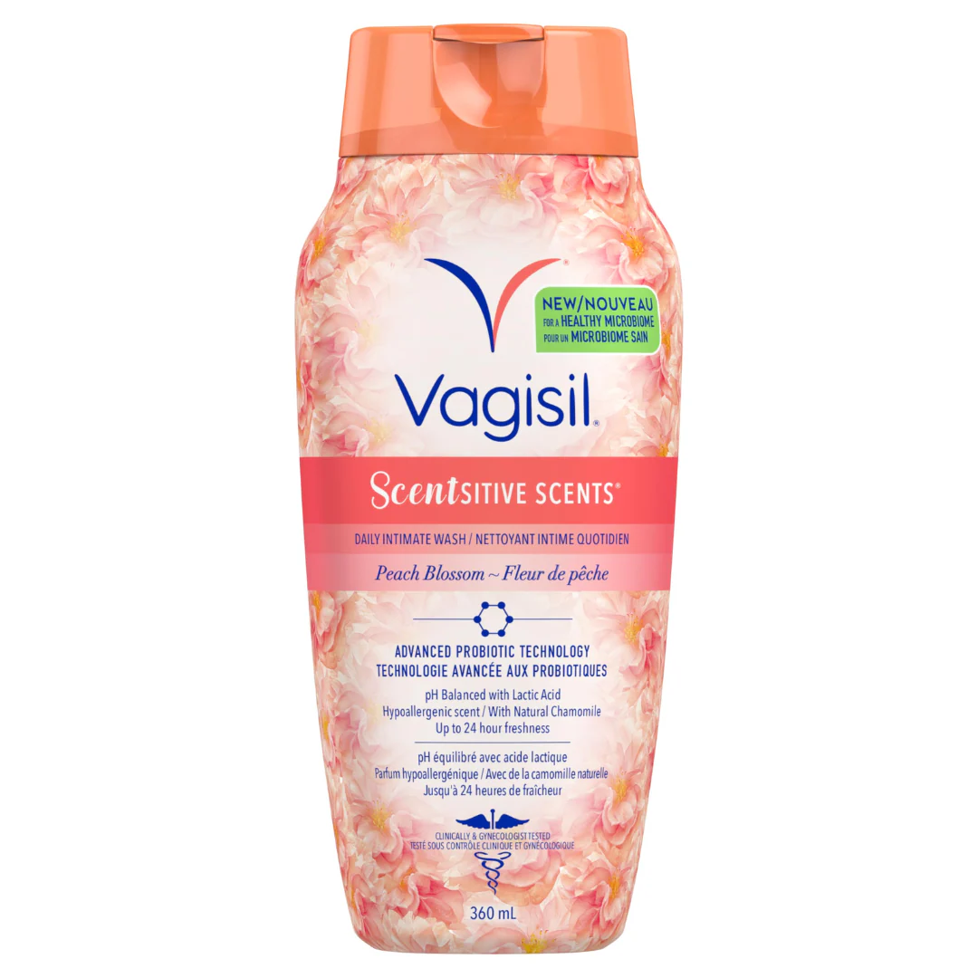 Vagisil Daily Intimate Wash Sensitive Peach Blossom (12 oz)