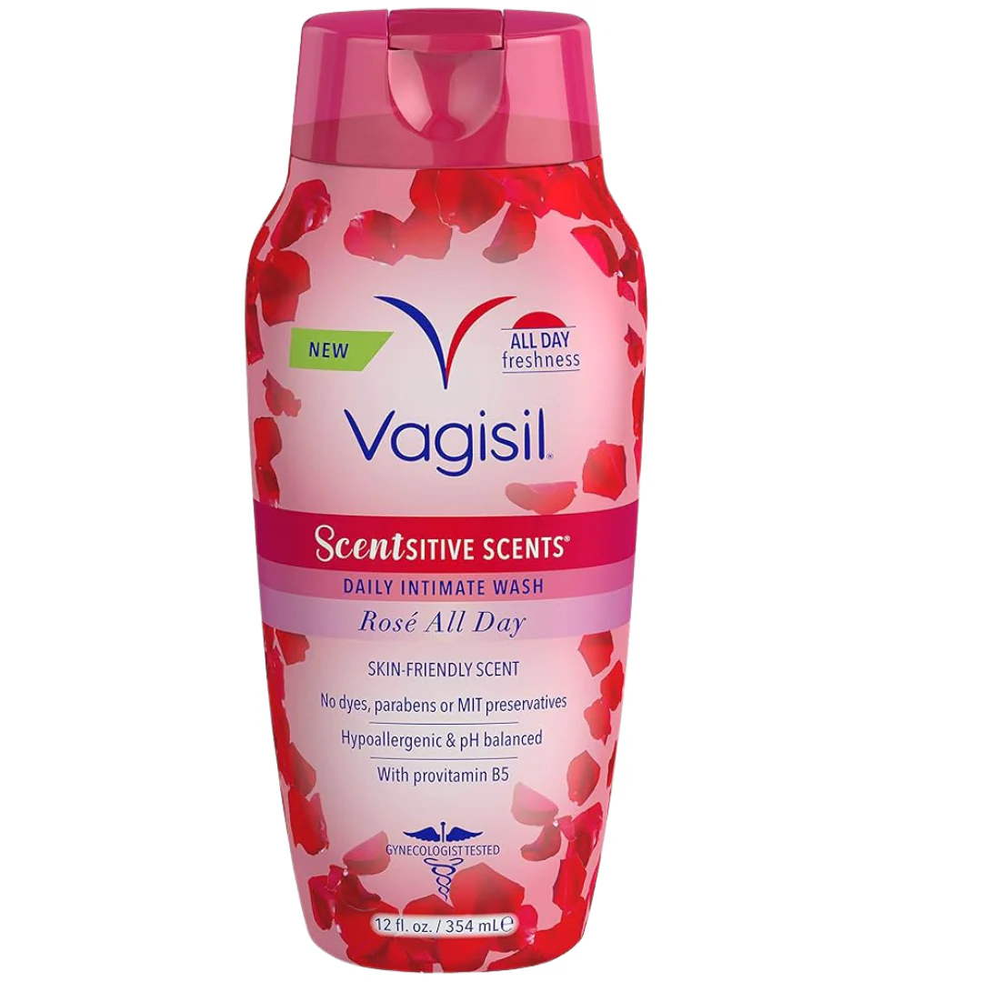 Vagisil Daily Intimate Wash Sensitive Rose (12 oz)