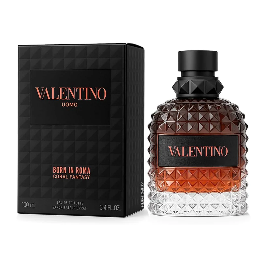 Valentino Uomo Born In Roma Coral Fantasy Eau de Toilette Men (3.4oz)