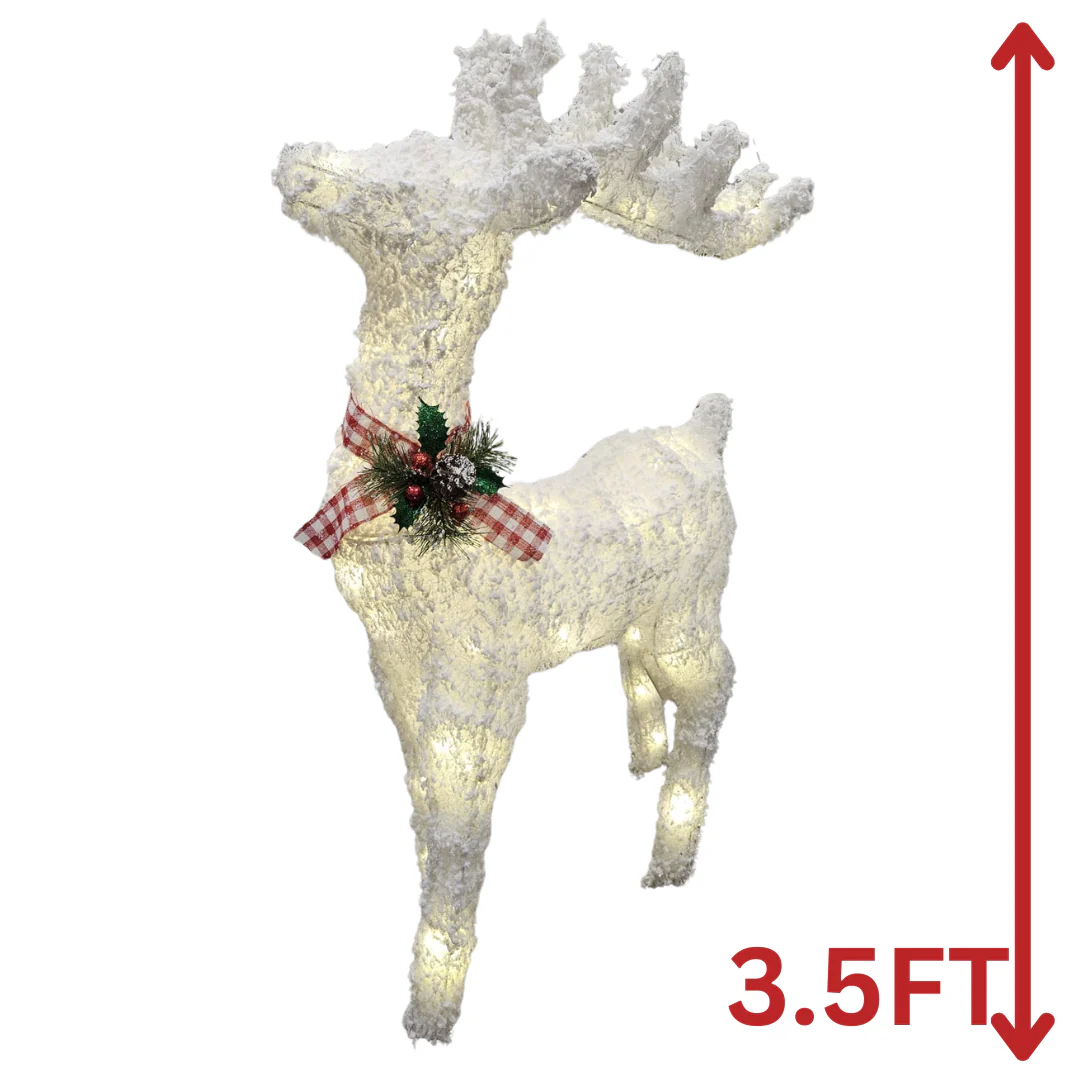Venado Decorativo de Navidad 3.5ft AA2024-11-0893/0899 - Image 3