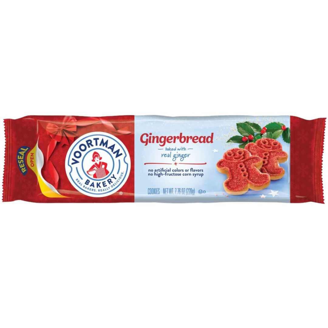Voortman Bakery Gingerbread Cookies (7.76oz)
