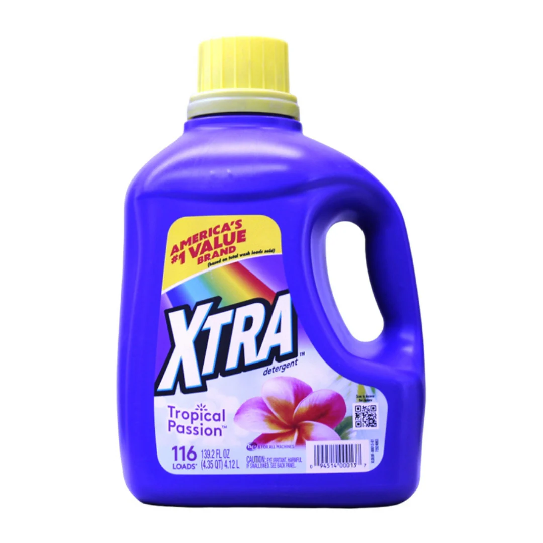 XTRA Tropical Passion Liquid Laundry Detergent (139.2oz)