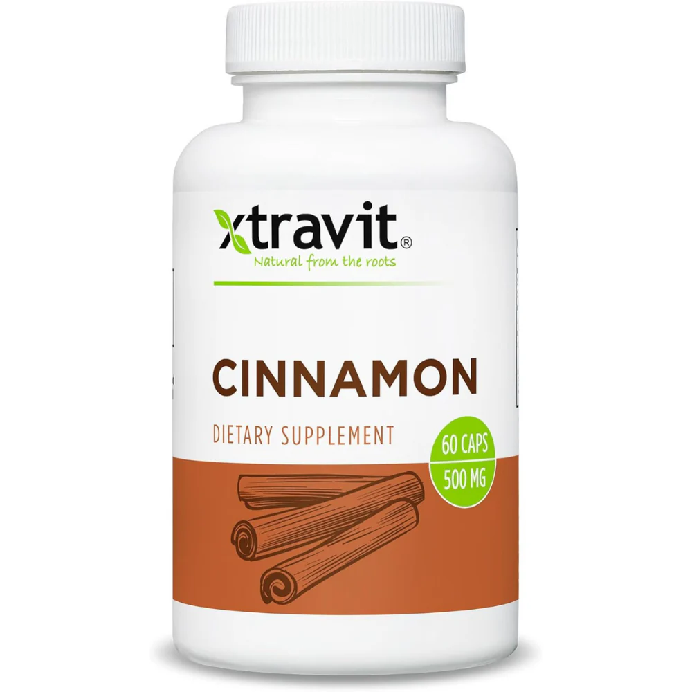 Xtravit Cinnamon 500 mg Capsules (60 ct)