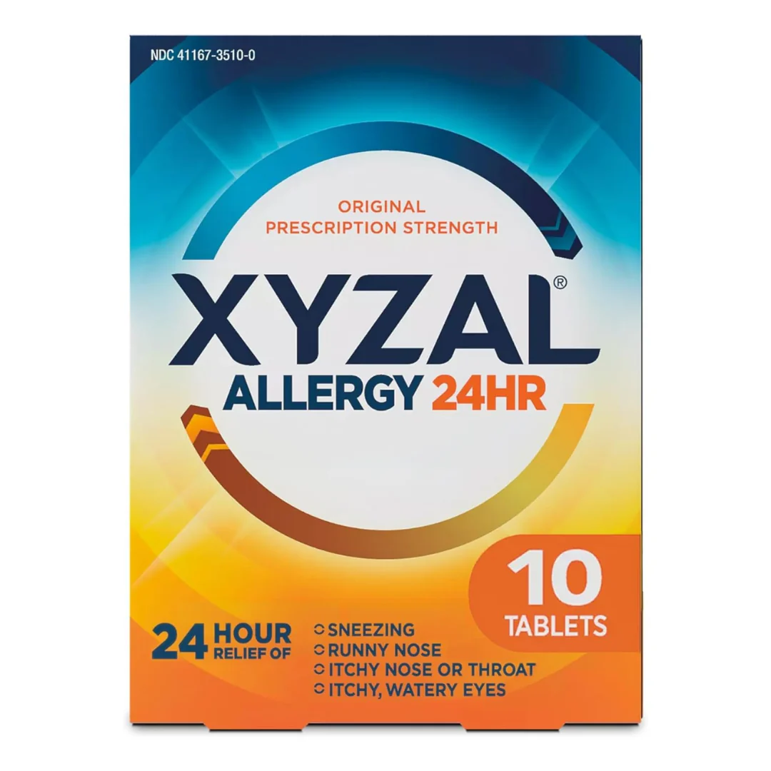 Xyzal Allergy 24HR Tablets Levocetirizine (10ct)