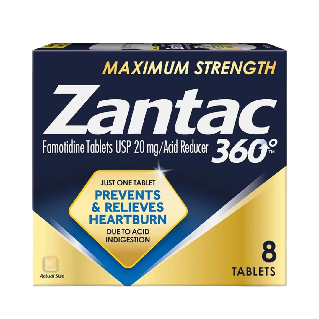 Zantac Acid Reducer Maximum Strength Tablets (8 count)